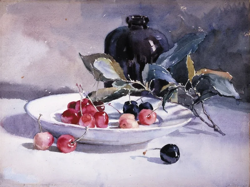 1854-Rhoda Holmes Nicholls - Ciliegie, 1901